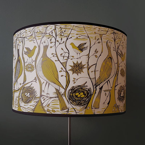 Game Bird Lampshade (chartreuse) SECOND