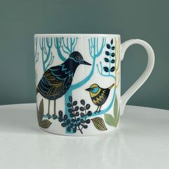 Lush Designs bird print mug