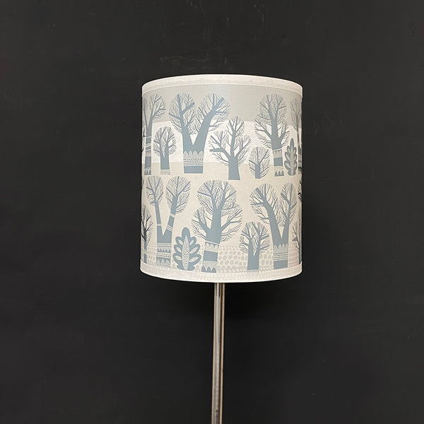 Small Winter Trees Lampshade Grey SECOND (lamp)