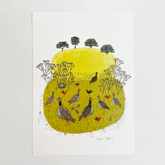 Partridges Print