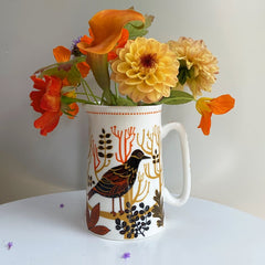 1 pint jug Dawn Chorus Orange