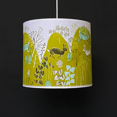 Rabbit lamp shade Chartreuse