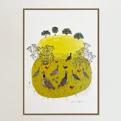 Partridges Print