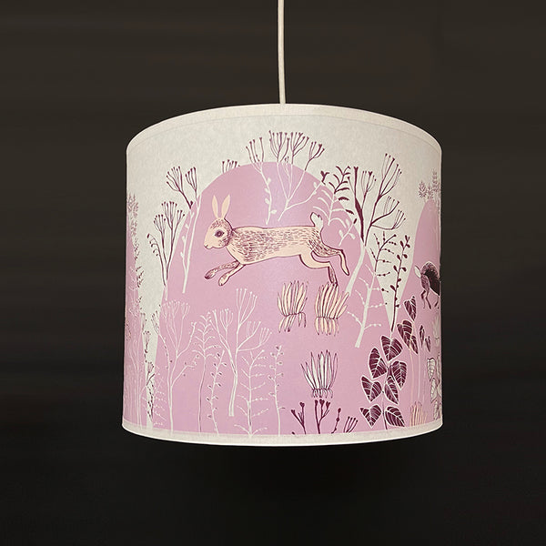 Rabbit lampshade pink SECOND pendant