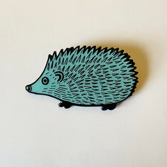 Hedgehog Pin Badge