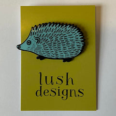 Hedgehog Pin Badge