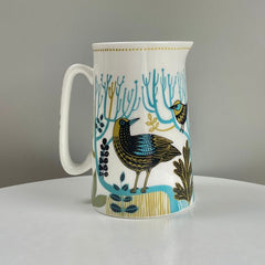 1 pint jug Dawn Chorus Turquoise