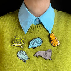 Kitty Pin Badge