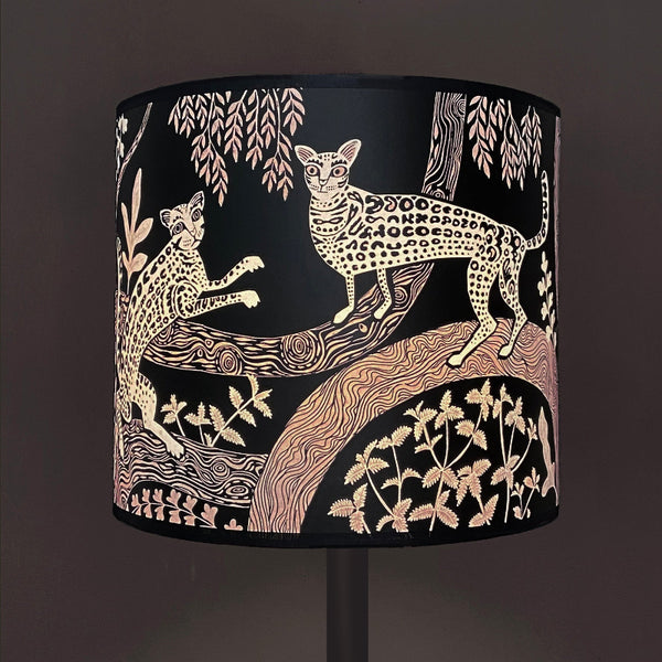 Ocelot Lampshade pink SECOND LAMP