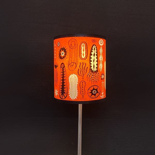 Plankton lampshade orange SECOND pendant or lamp