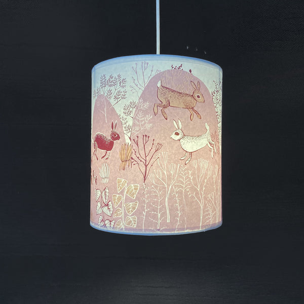 Rabbit lampshade pink SECOND pendant 1