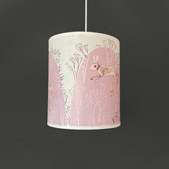 Rabbit lampshade pink SECOND pendant 1