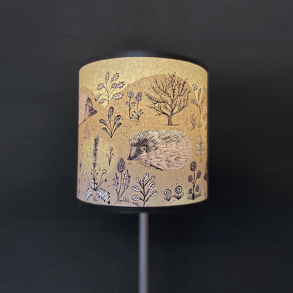 Hedgehog Lampshade BROWN Second