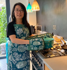 Hedgehog Apron and Oven Glove bundle