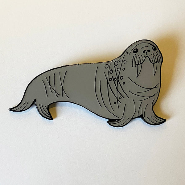 Walrus Pin Badge