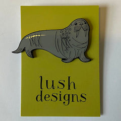 Walrus Pin Badge